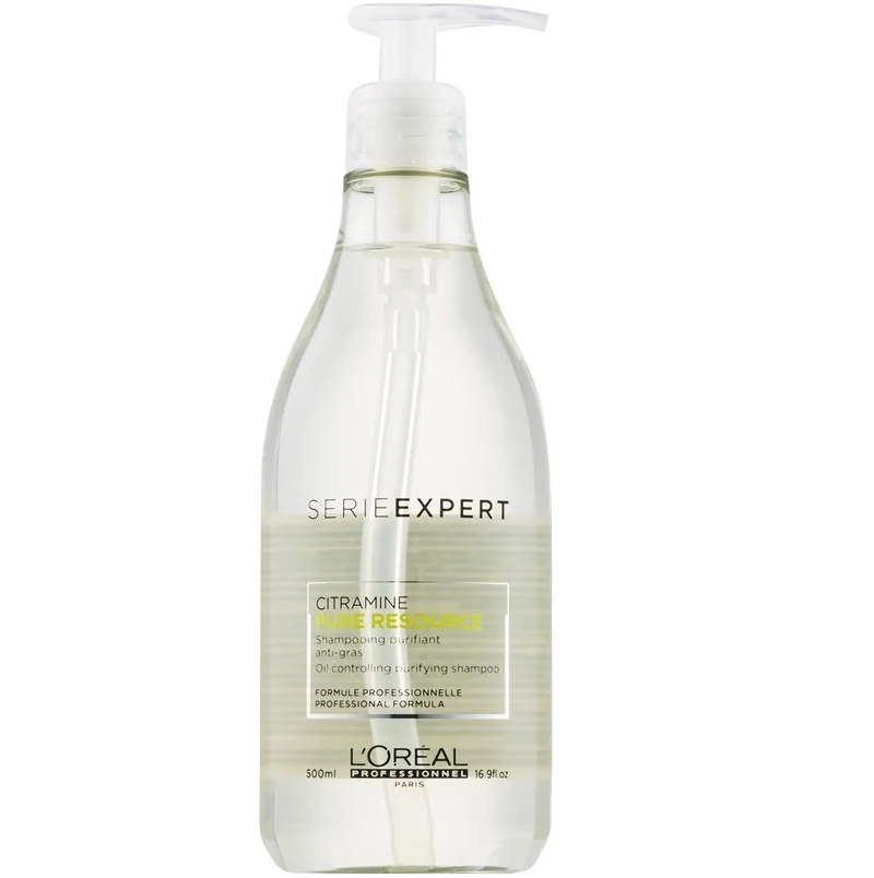 Shampoo para Cabello Graso L’Oreal Pure Resource 500ml